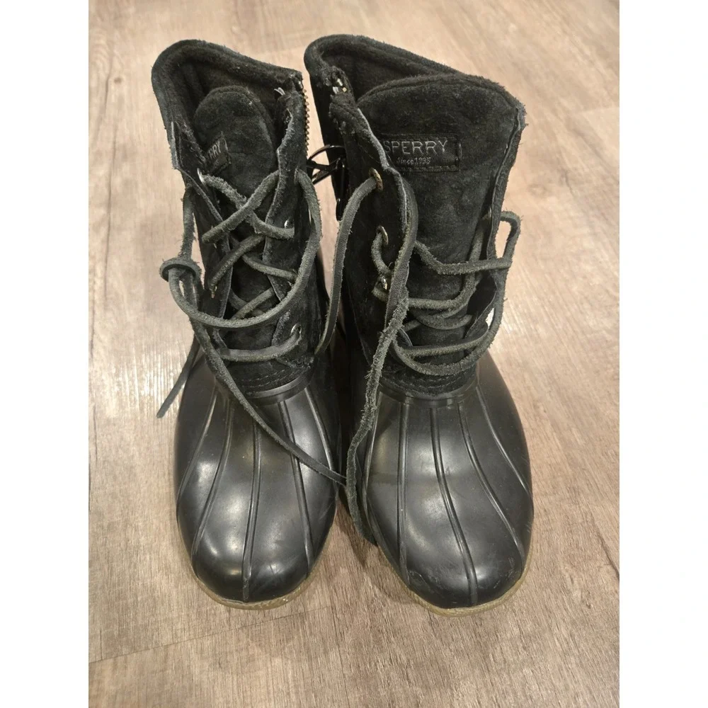 Sperry women black
